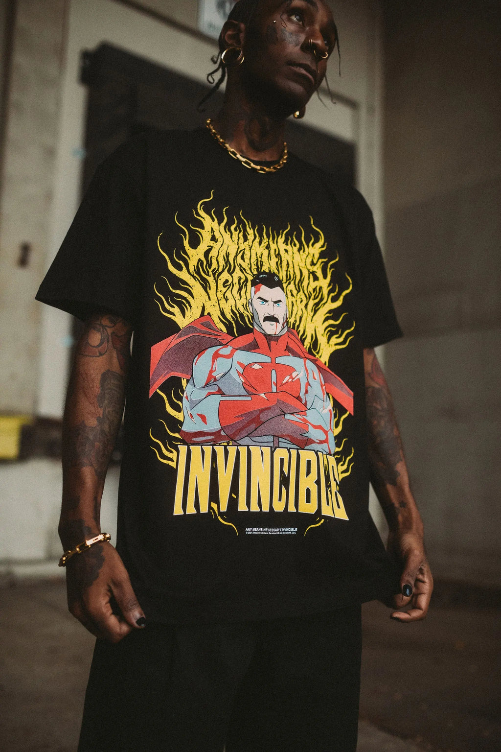 Omni-Man T-Shirt Any Means Necessary Clothing