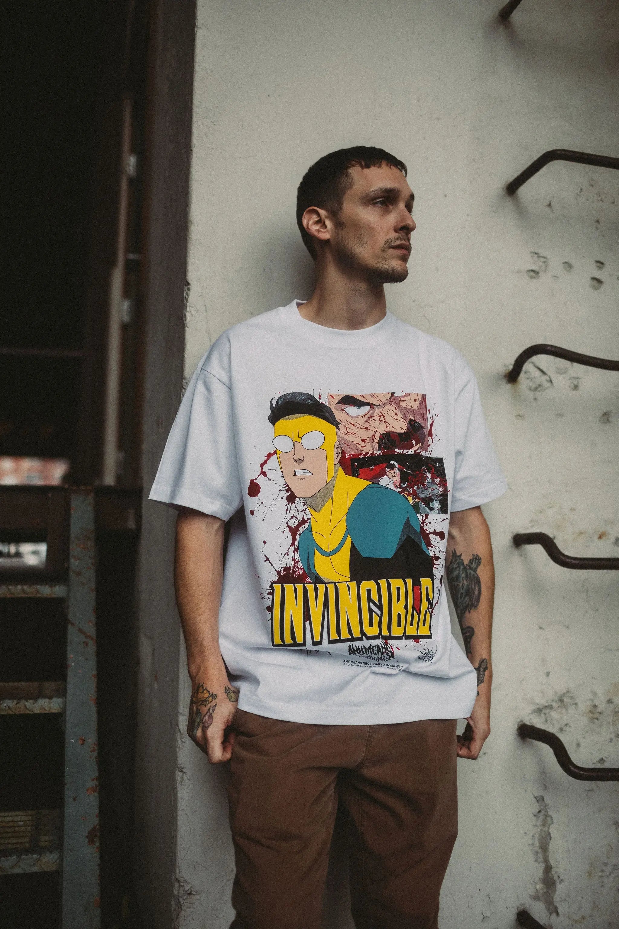 Betrayal T-Shirt White Any Means Necessary Clothing