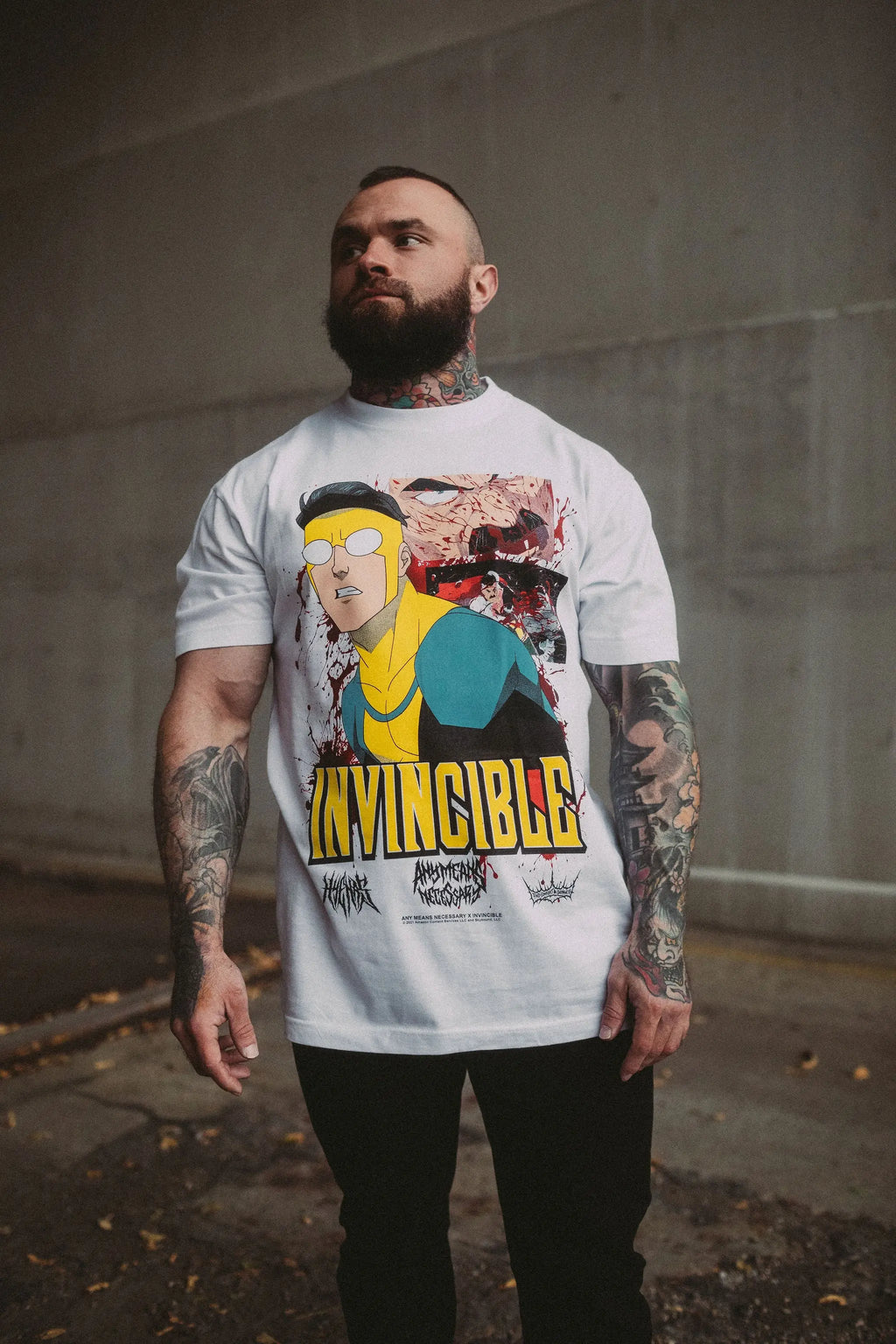 Betrayal T-Shirt White Any Means Necessary Clothing