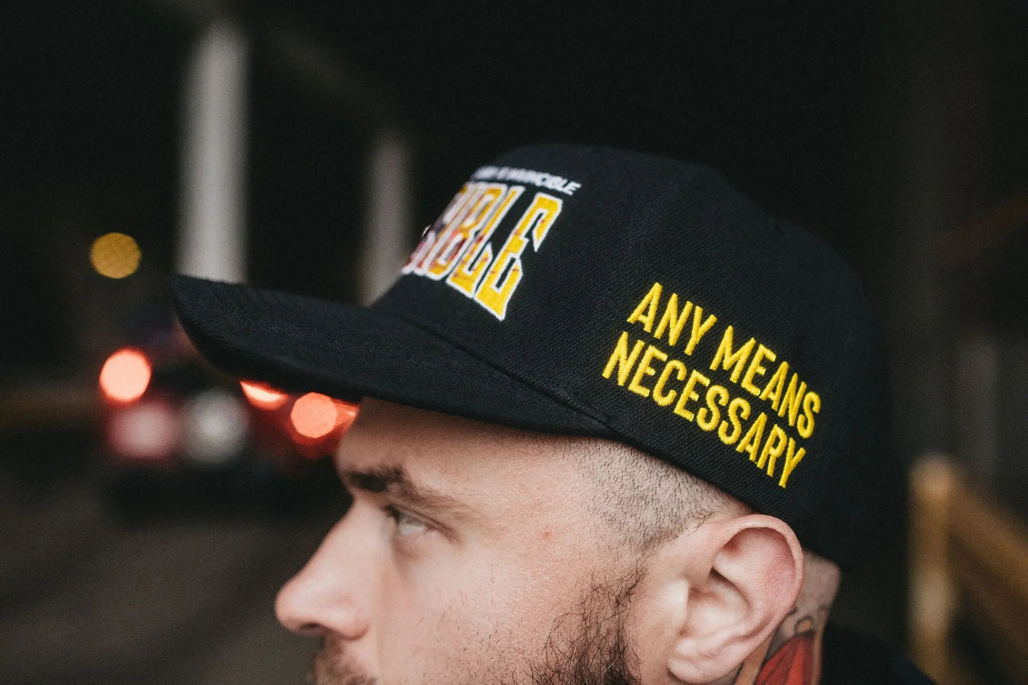 Invincible Splatter Hat Any Means Necessary Clothing