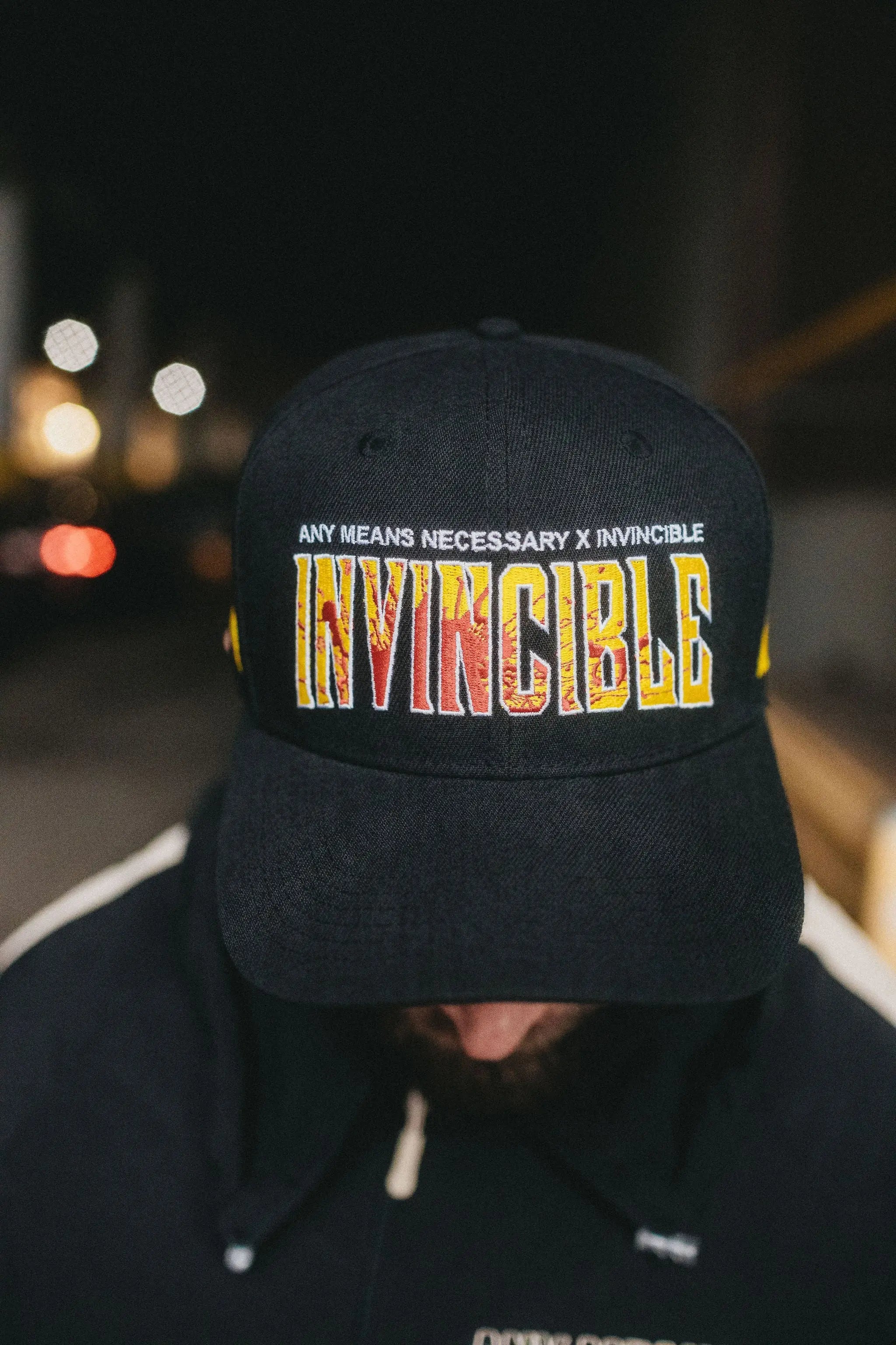 Invincible Splatter Hat Any Means Necessary Clothing