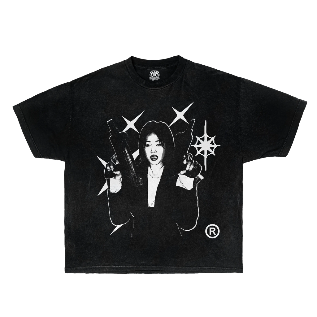 Twin Uzi Streetwear Tee 100 Percent Cotton True To Size Casual Graphic Shirt For Everyday Wear ArnukiClothing