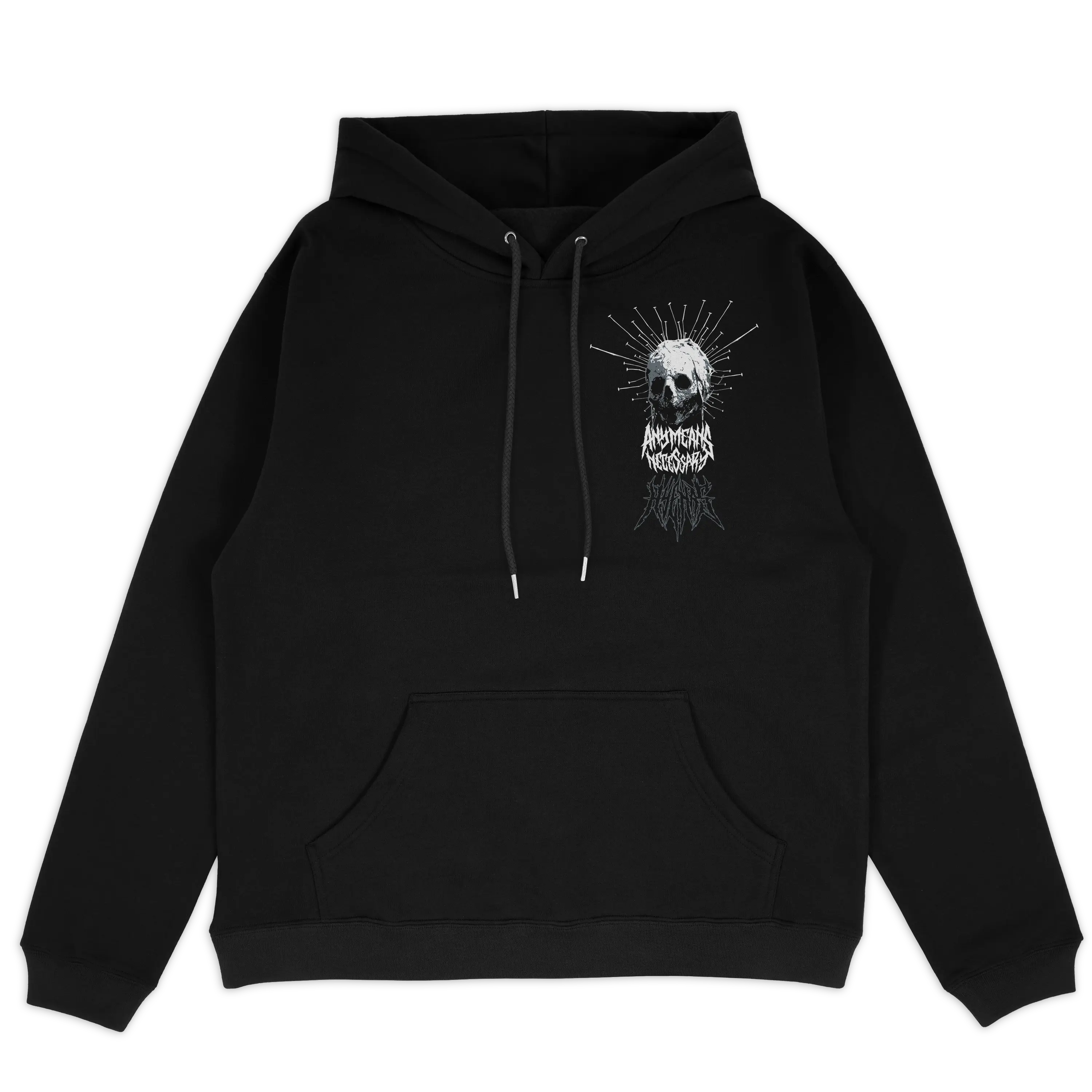 Empty Pullover Hoodie Any Means Necessary Clothing