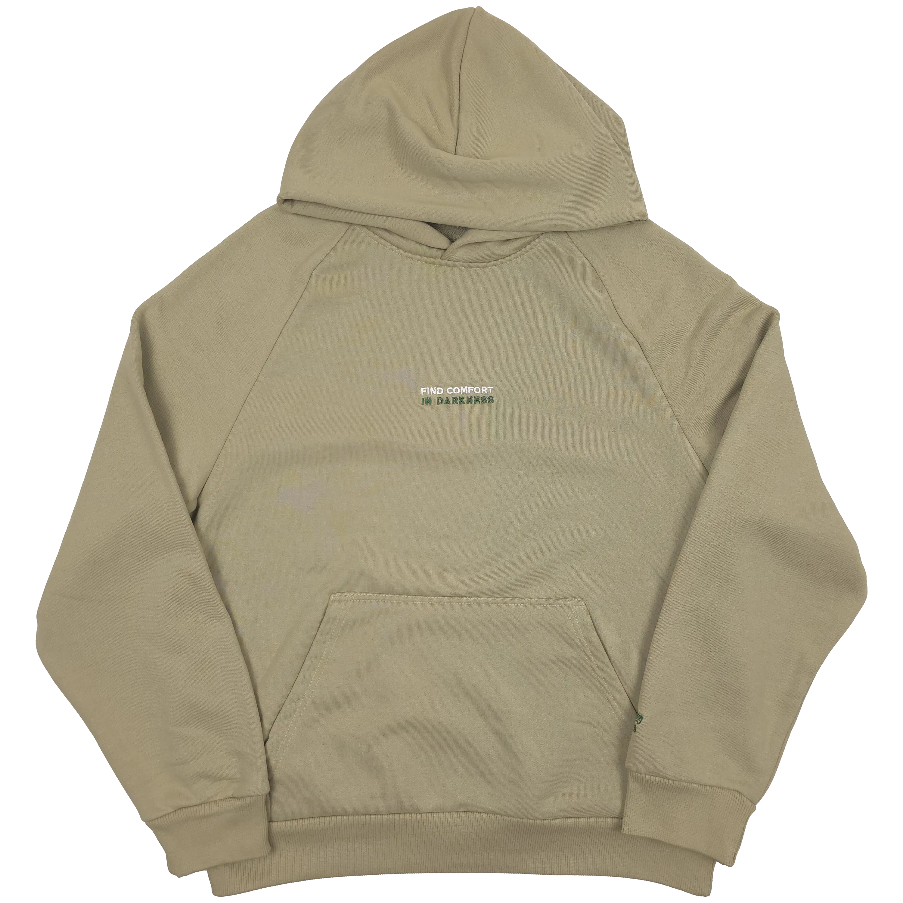 Find Comfort Pullover Hoodie Moss Gray Any Means Necessary Clothing