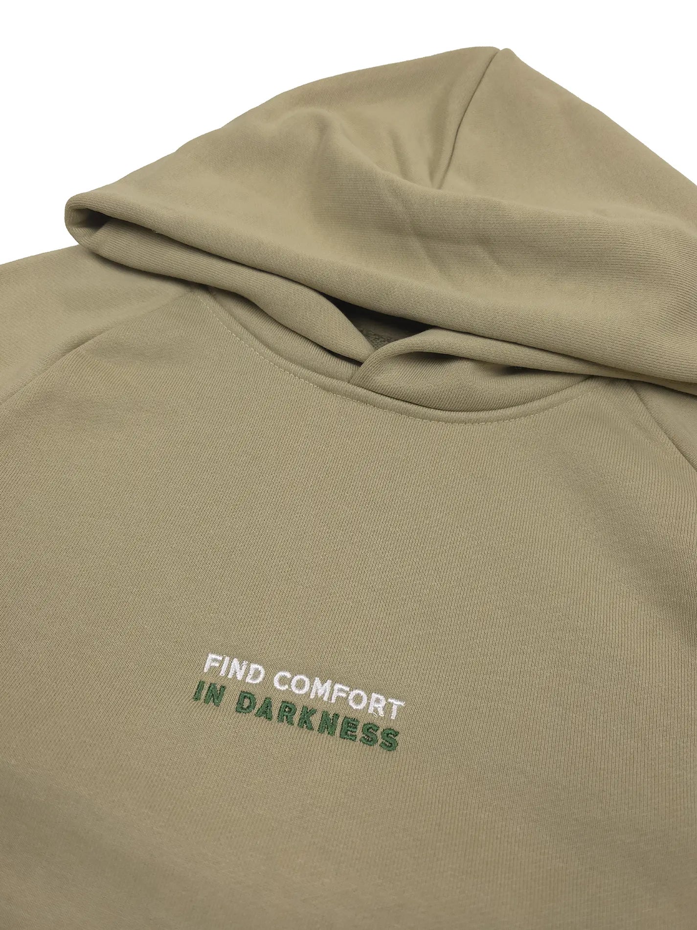 Find Comfort Pullover Hoodie Moss Gray Any Means Necessary Clothing