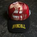 Face Smasher Trucker Hat Black Any Means Necessary Clothing