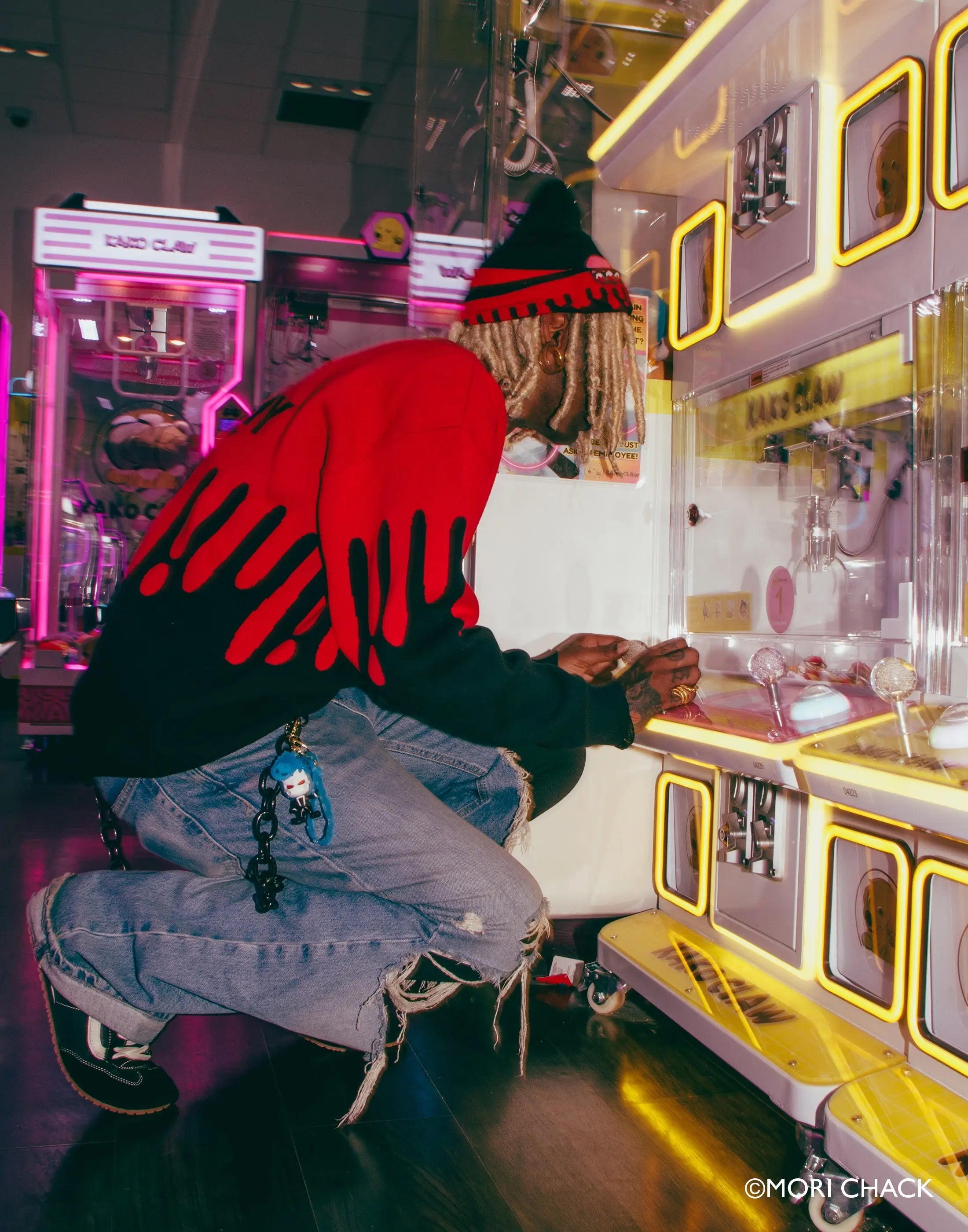 Gloomy Drip Knit Sweater Any Means Necessary Clothing