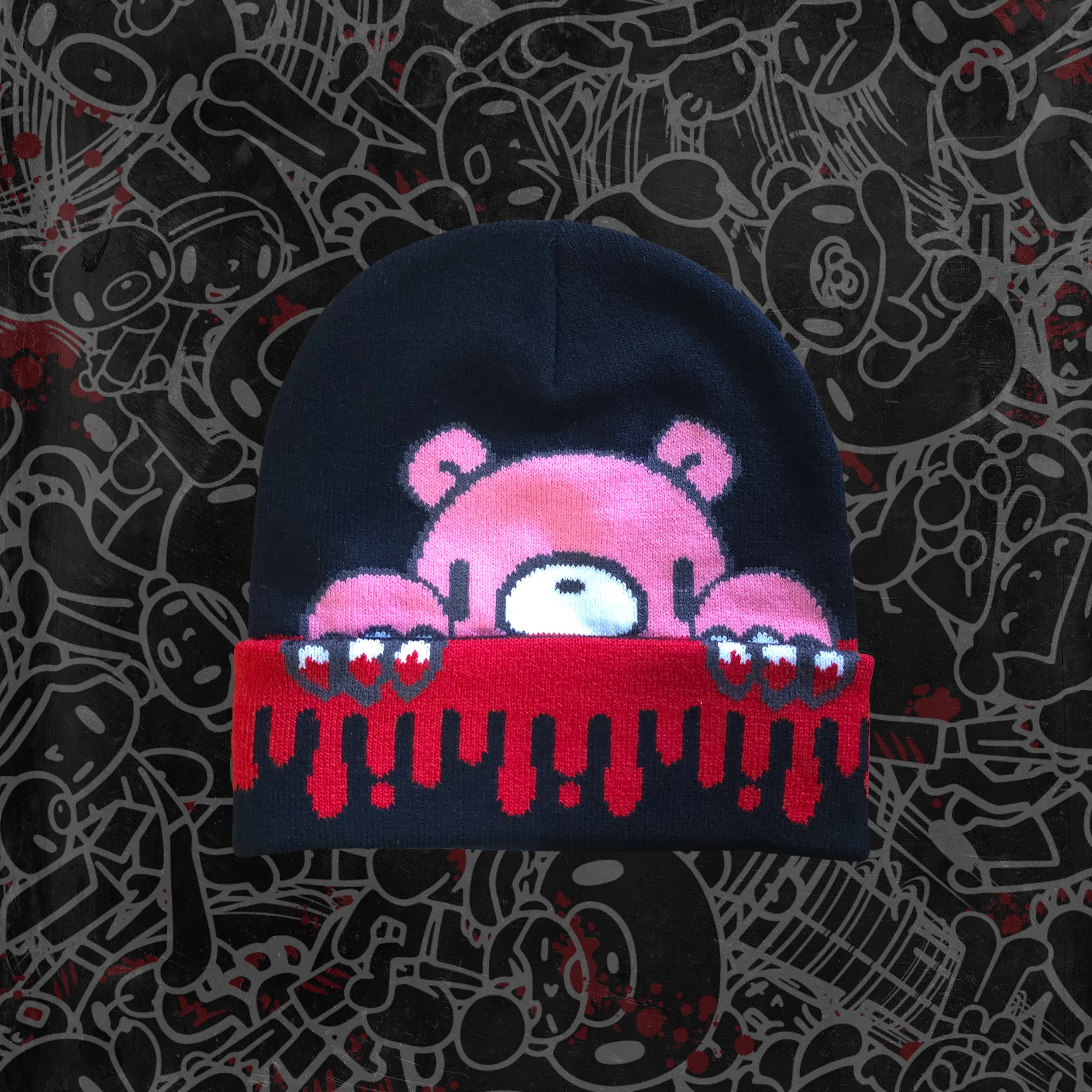 Peakaboo Beanie Any Means Necessary Clothing