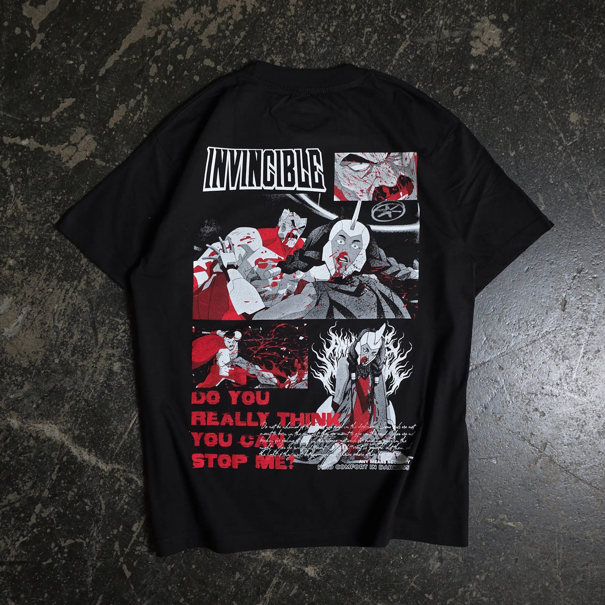 Neck Snap T-Shirt Any Means Necessary Clothing