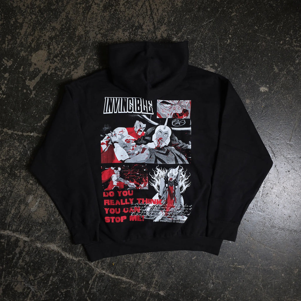 Neck Snap Pullover Hoodie Any Means Necessary Clothing
