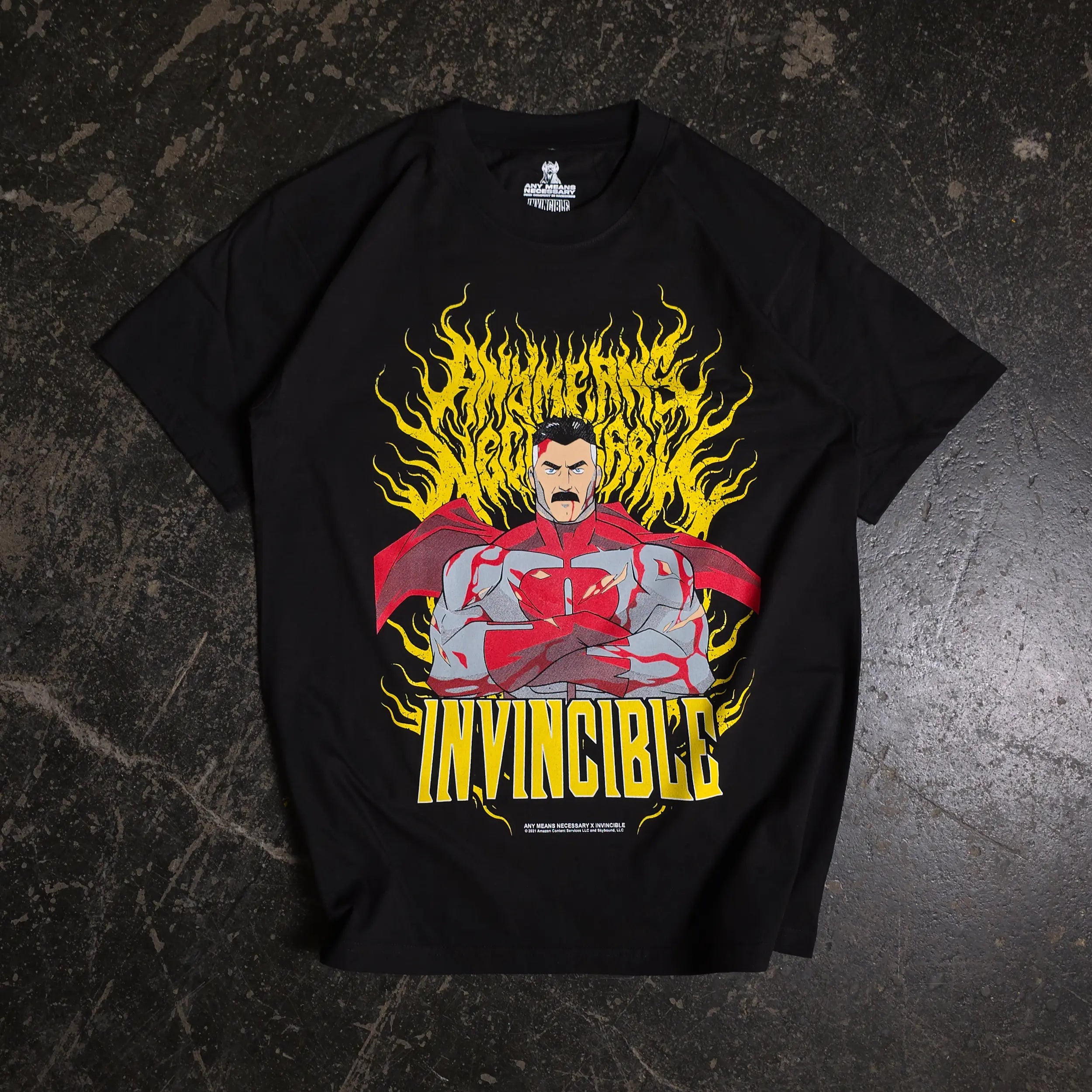 Omni-Man T-Shirt Any Means Necessary Clothing