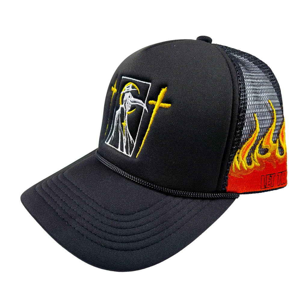 Let the Weak Burn Hat Any Means Necessary Clothing