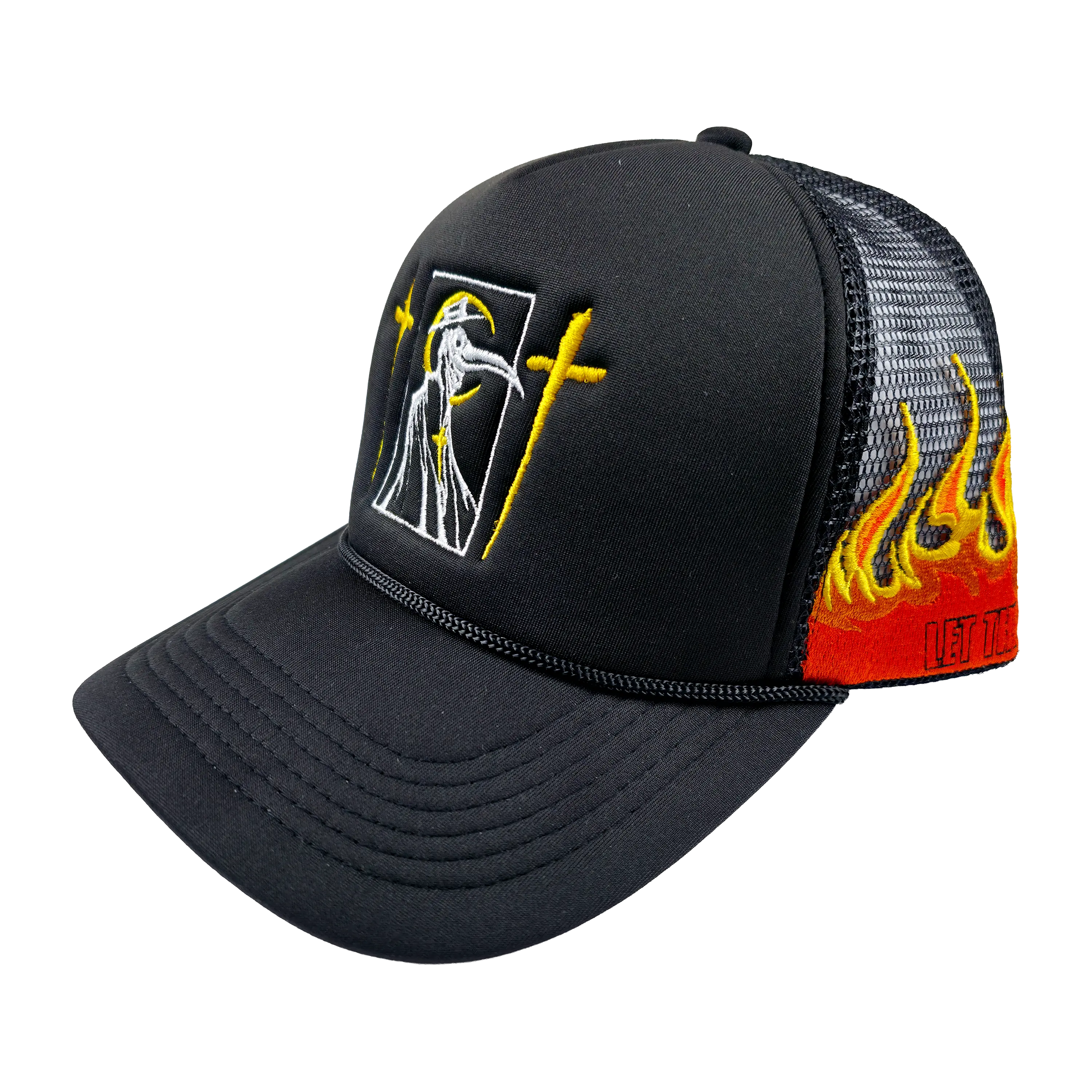 Let the Weak Burn Hat Any Means Necessary Clothing
