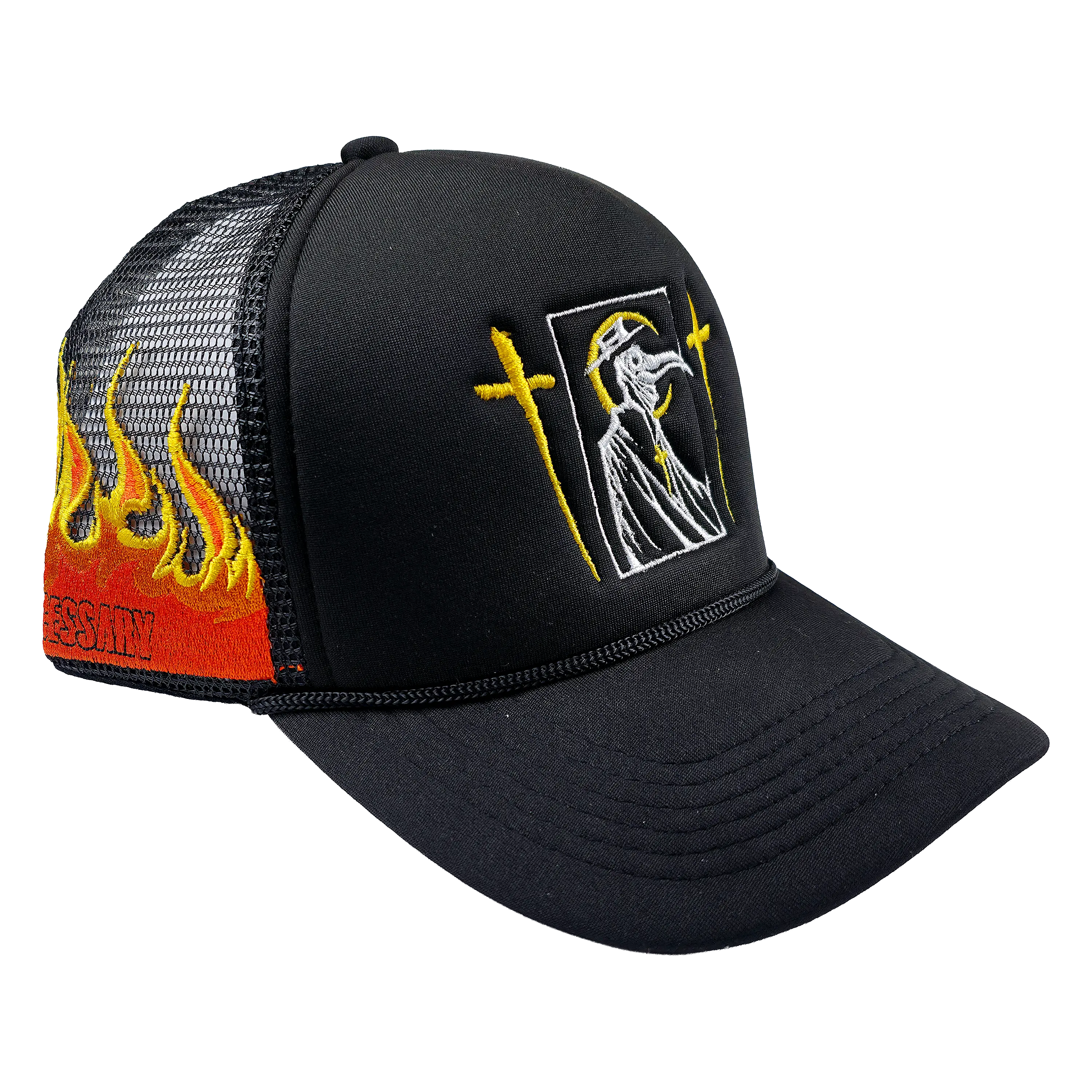 Let the Weak Burn Hat Any Means Necessary Clothing