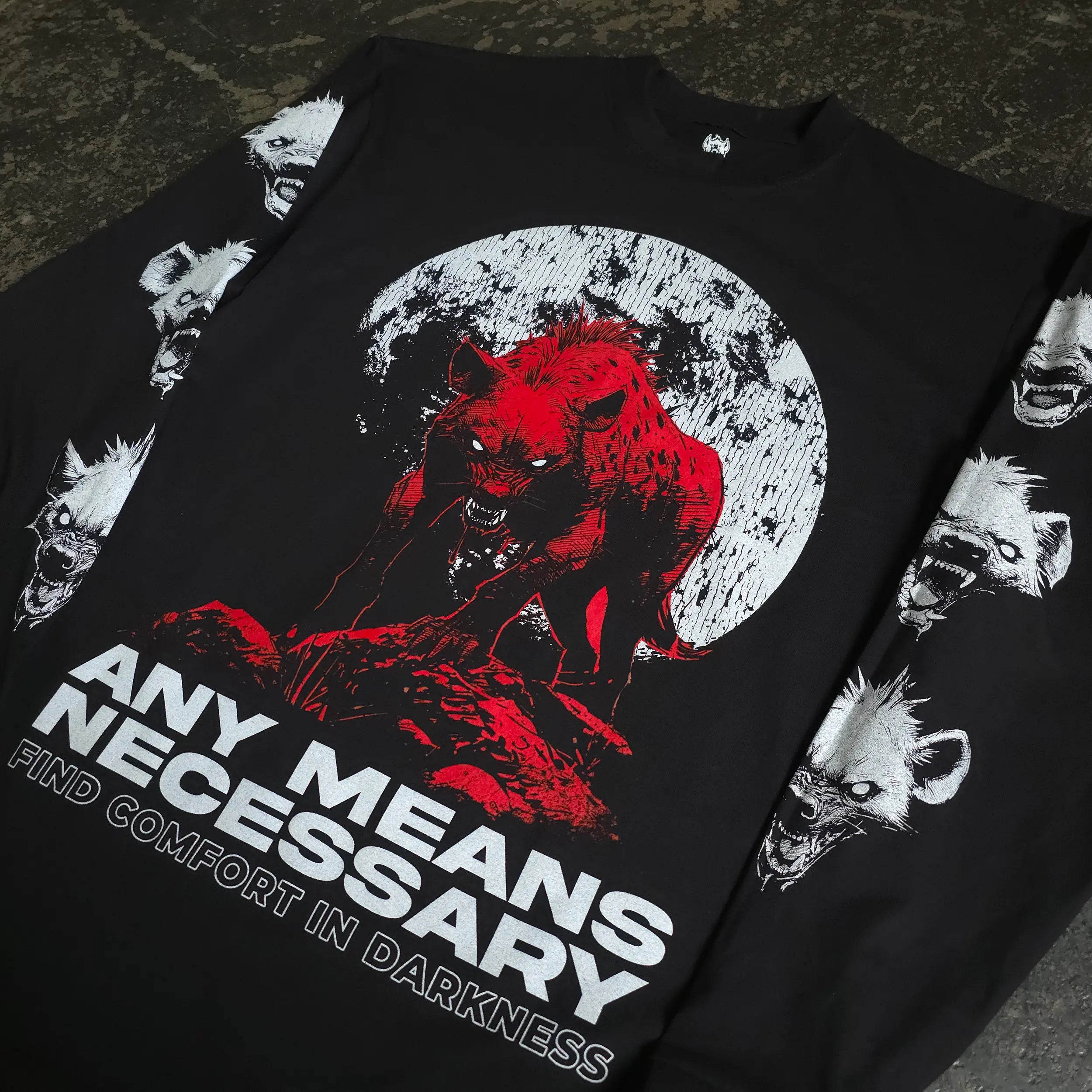 Prey Long Sleeve T-Shirt Any Means Necessary Clothing