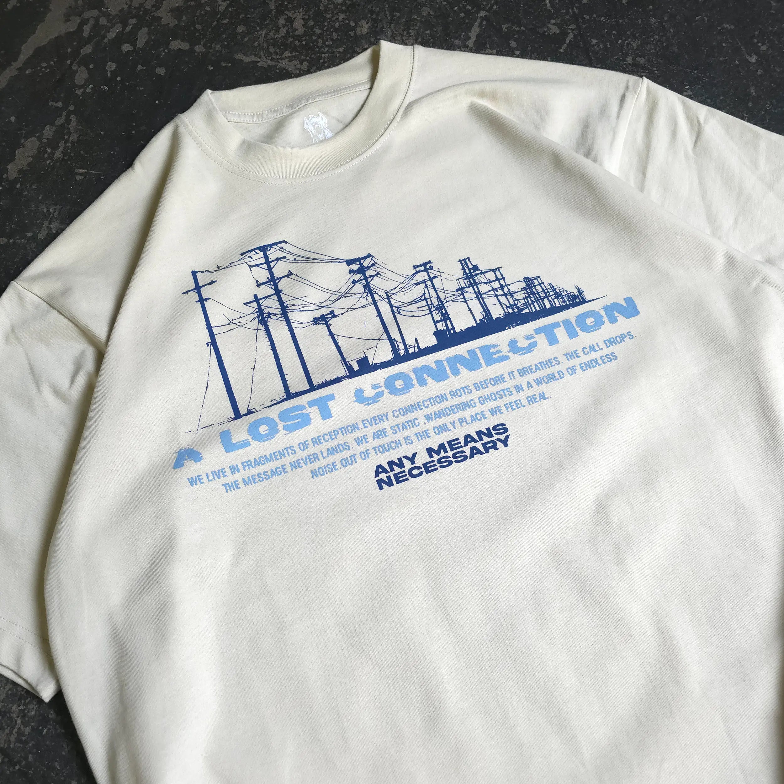 Lost Connection T-Shirt Bone Any Means Necessary Clothing