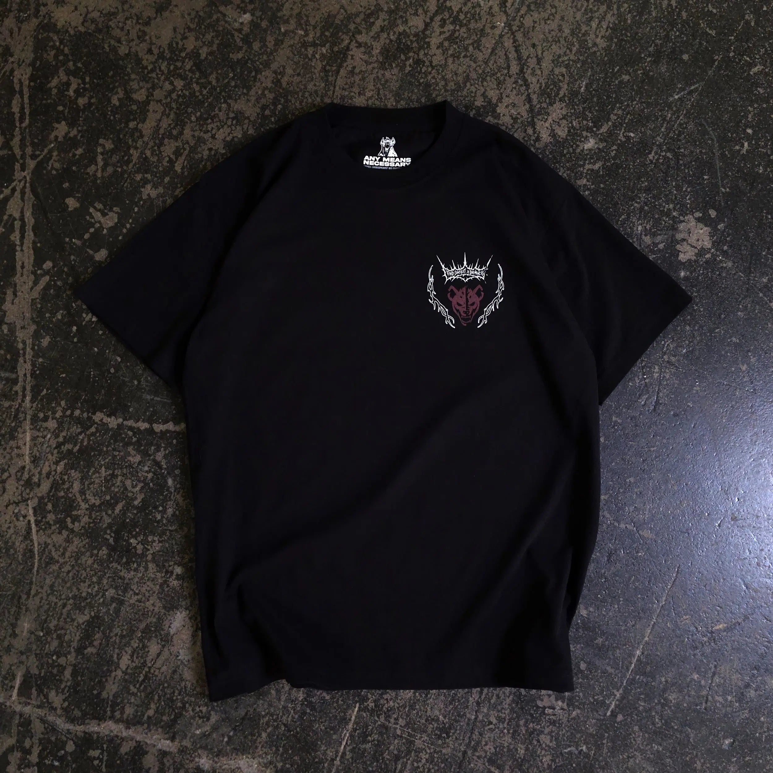 Mantra T-Shirt Any Means Necessary Clothing