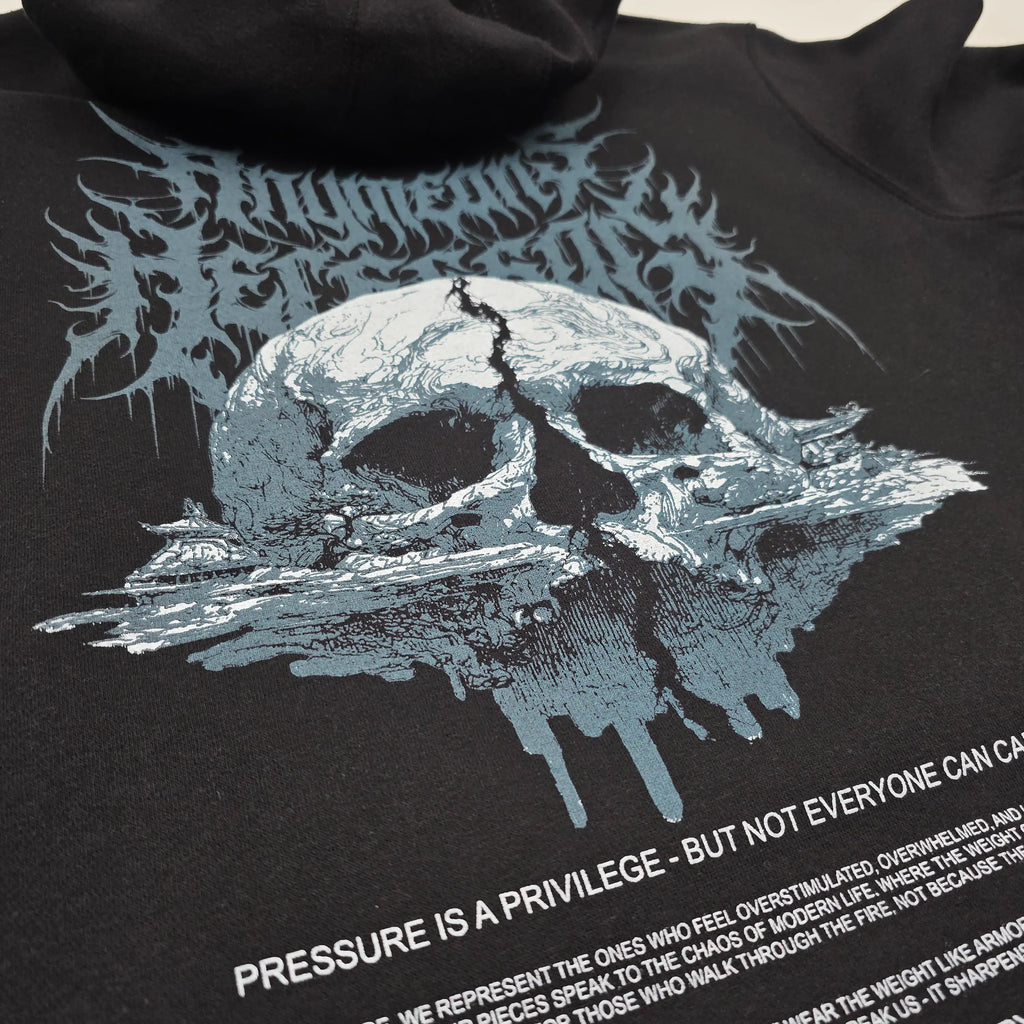 Pressure Pullover Hoodie Black Any Means Necessary Clothing