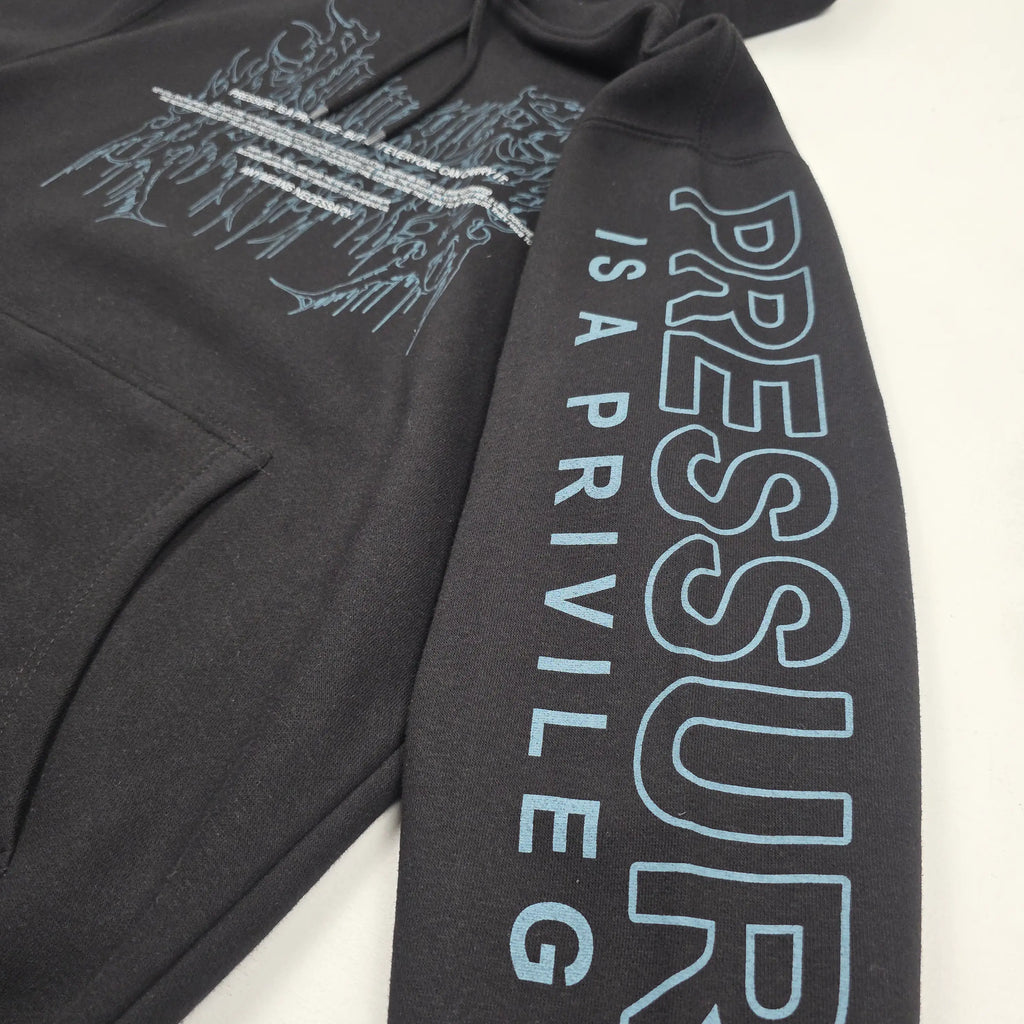 Pressure Pullover Hoodie Black Any Means Necessary Clothing