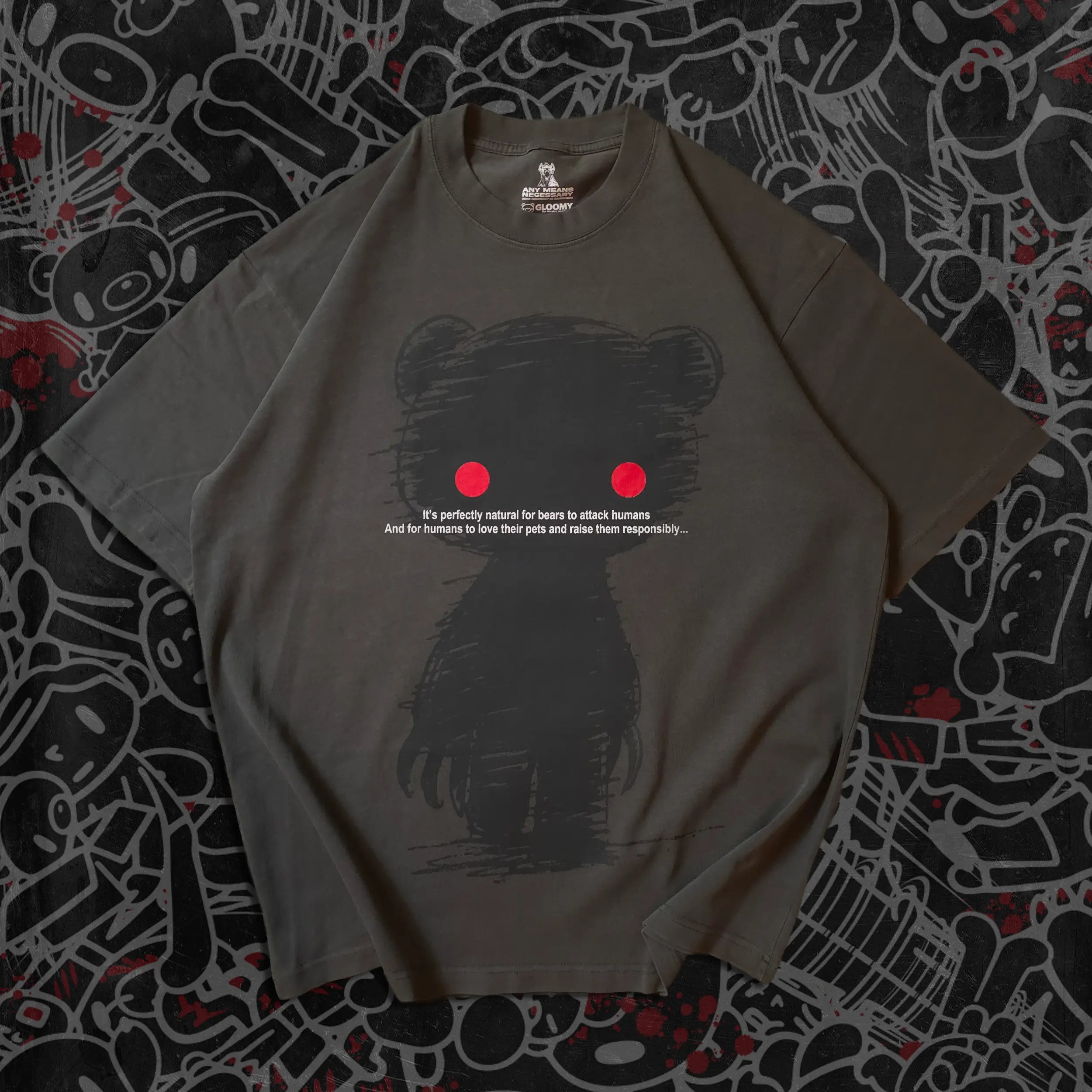 Shadow T-Shirt Any Means Necessary Clothing