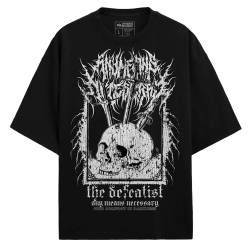 Defeatist T-Shirt Any Means Necessary Clothing
