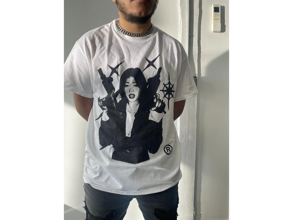 Twin Uzi Streetwear Tee 100 Percent Cotton True To Size Casual Graphic Shirt For Everyday Wear ArnukiClothing