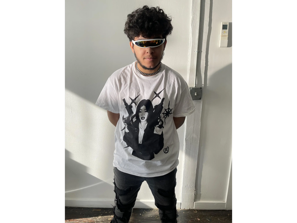 Twin Uzi Streetwear Tee 100 Percent Cotton True To Size Casual Graphic Shirt For Everyday Wear ArnukiClothing