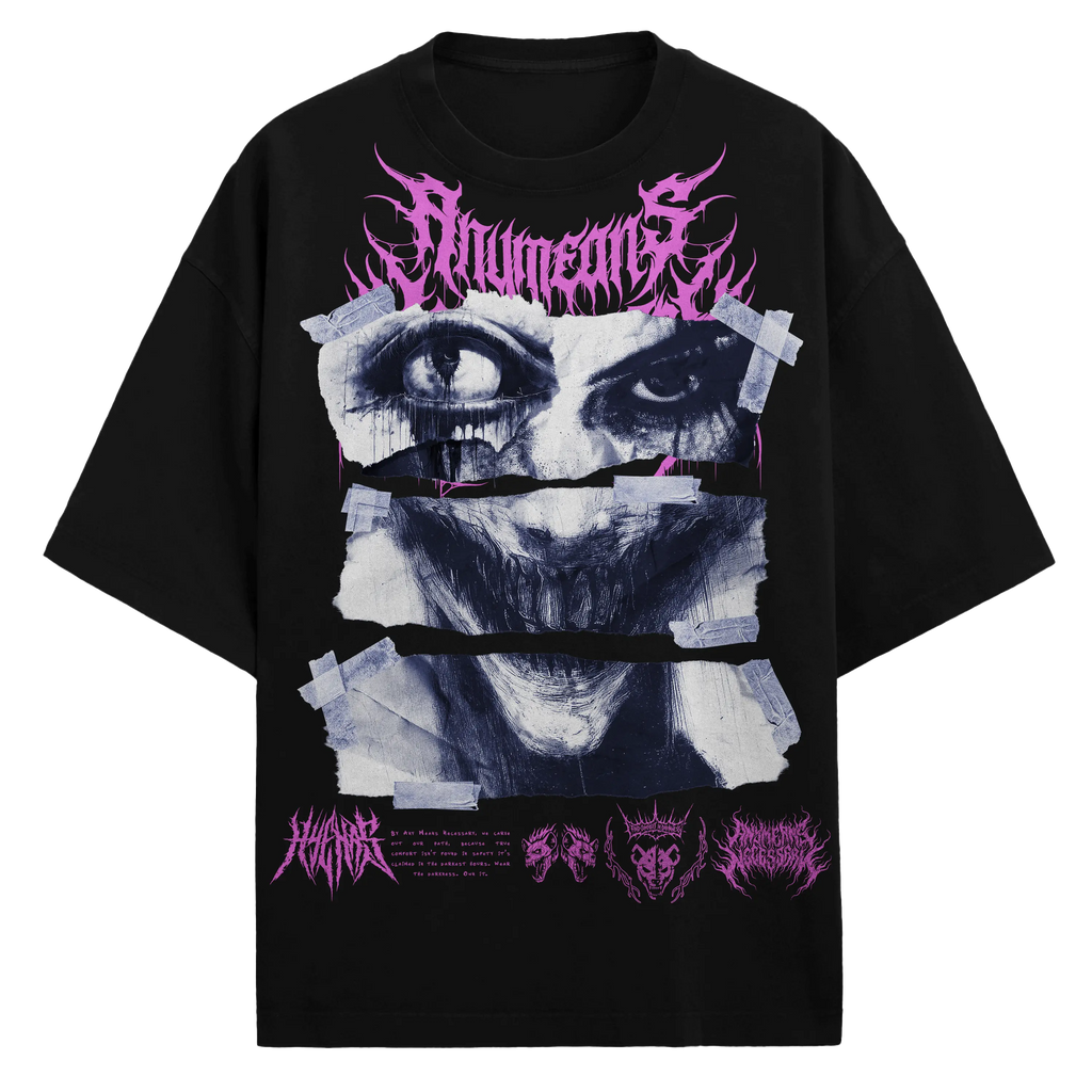 What Lies Beneath T-Shirt Black Any Means Necessary Clothing