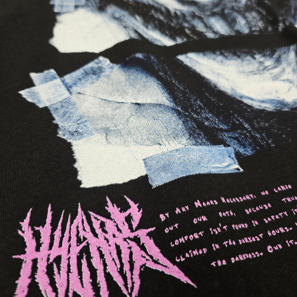 What Lies Beneath T-Shirt Black Any Means Necessary Clothing