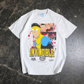 White Betrayal T-Shirt from Any Means Necessary Clothing, featuring a casual shirt design with bold graphic print.