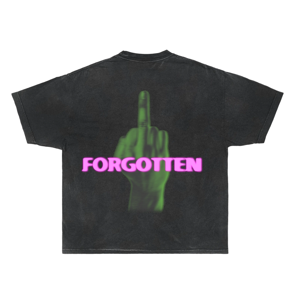 Paranormal Forgotten Garment Dyed Streetwear Tee Cotton Short Sleeve T Shirt ArnukiClothing